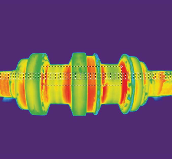 PYROVIEW 320N實(shí)際熱圖像